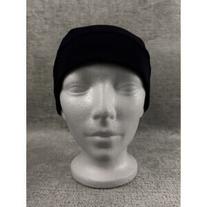 Anna & Ava Active Wellness Beanie Black Performance Knit Running Hat Women’s OS